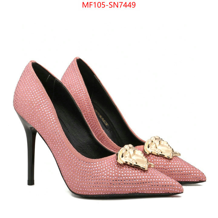 Women Shoes-Versace,shop cheap high quality 1:1 replica , ID: SN7449,$: 105USD