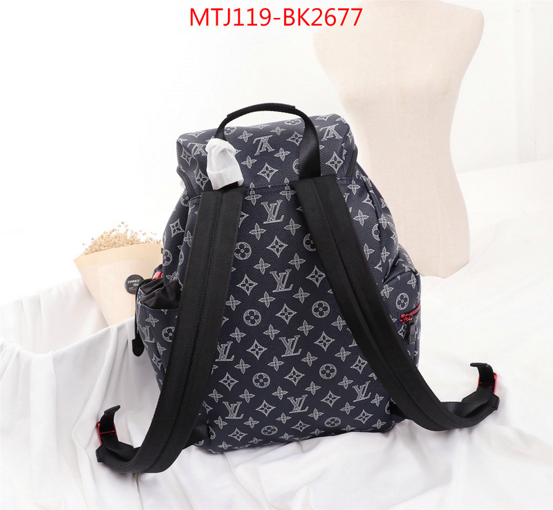 LV Bags(4A)-Backpack-,ID: BK2677,$:119USD