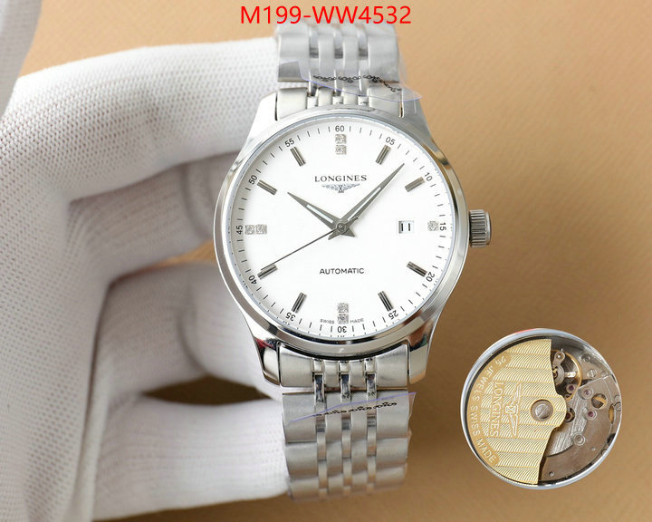 Watch (TOP)-Longines,designer , ID: WW4532,$: 199USD