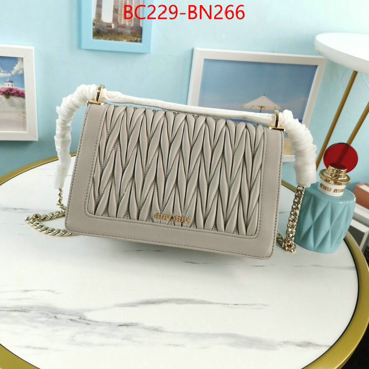 Miu Miu Bags(TOP)-Diagonal-,replica aaaaa+ designer ,ID: BN266,$: 229USD