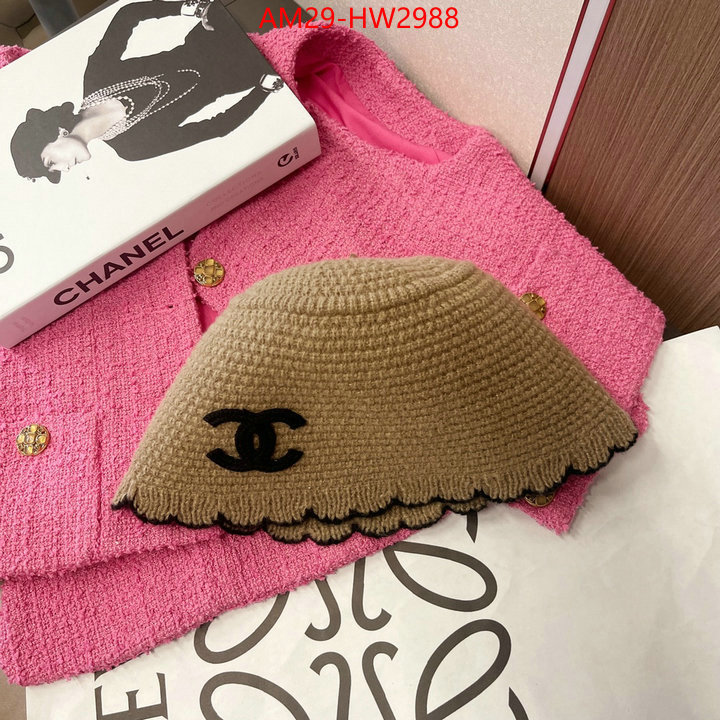 Cap (Hat)-Chanel,1:1 replica wholesale , ID: HW2988,$: 29USD