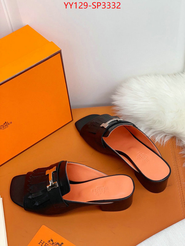 Women Shoes-Hermes,fake , ID: SP3332,$: 129USD