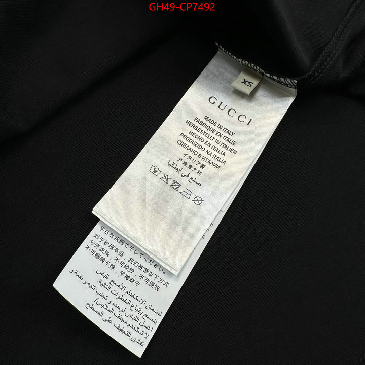 Clothing-Gucci,where to find best , ID: CP7492,$: 49USD