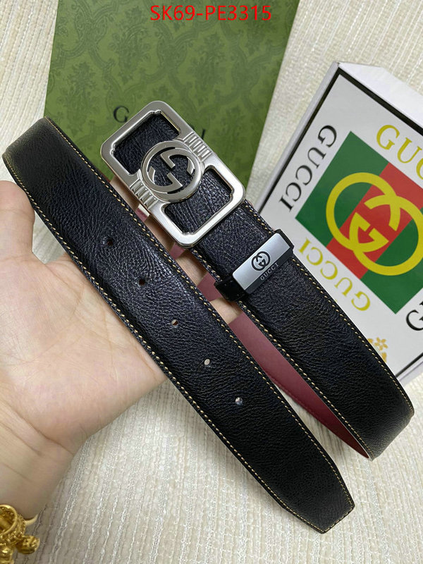 Belts-Gucci,wholesale 2023 replica , ID: PE3315,$: 69USD