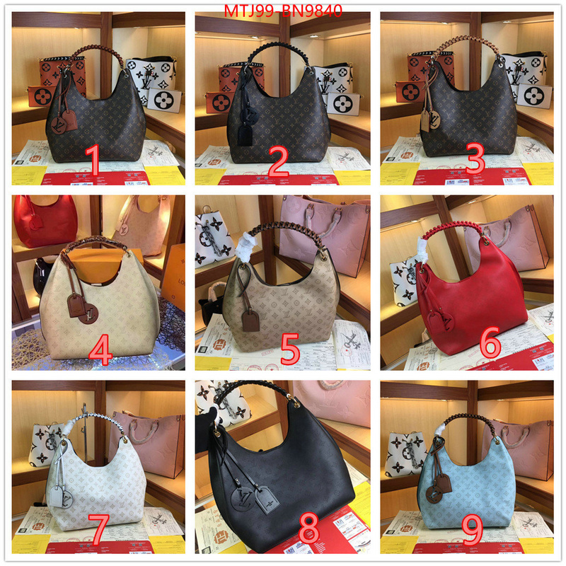 LV Bags(4A)-Handbag Collection-,ID: BN9840,$: 99USD