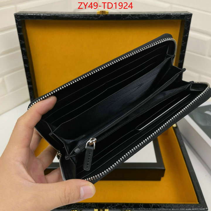 Gucci Bags(4A)-Wallet-,how to find replica shop ,ID: TD1924,$: 49USD