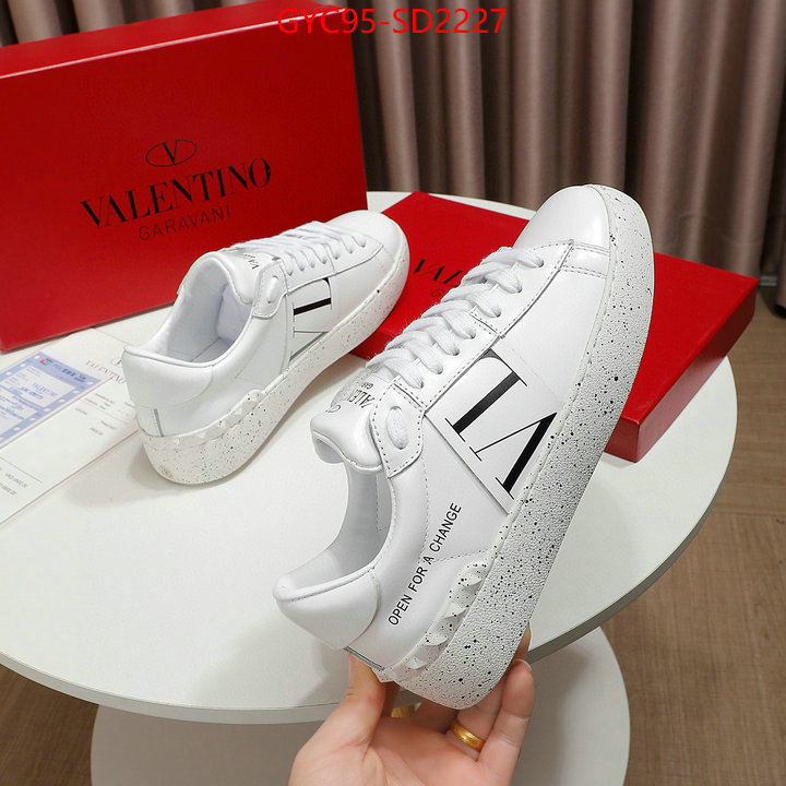 Women Shoes-Valentino,what's the best place to buy replica , ID: SD2227,$: 95USD