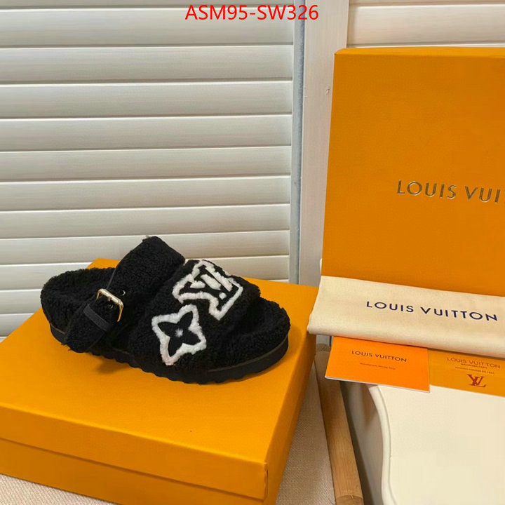 Women Shoes-LV,replica 1:1 high quality , ID: SW326,$: 95USD