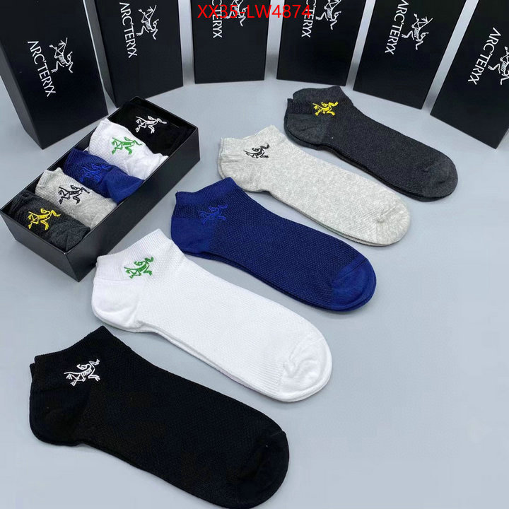 Sock-Arcteryx,replica 1:1 high quality , ID: LW4874,$: 35USD