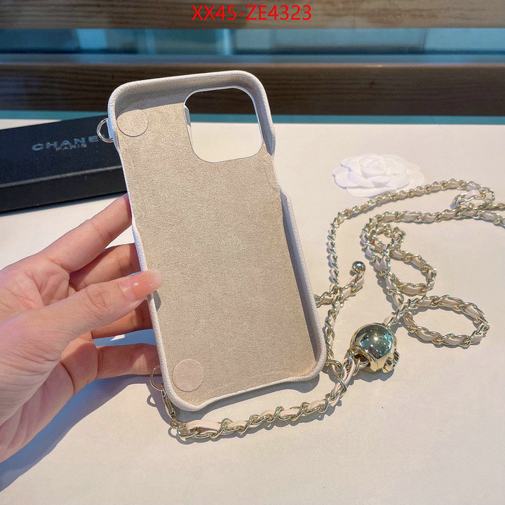 Phone case-Chanel,luxury , ID: ZE4323,$: 45USD