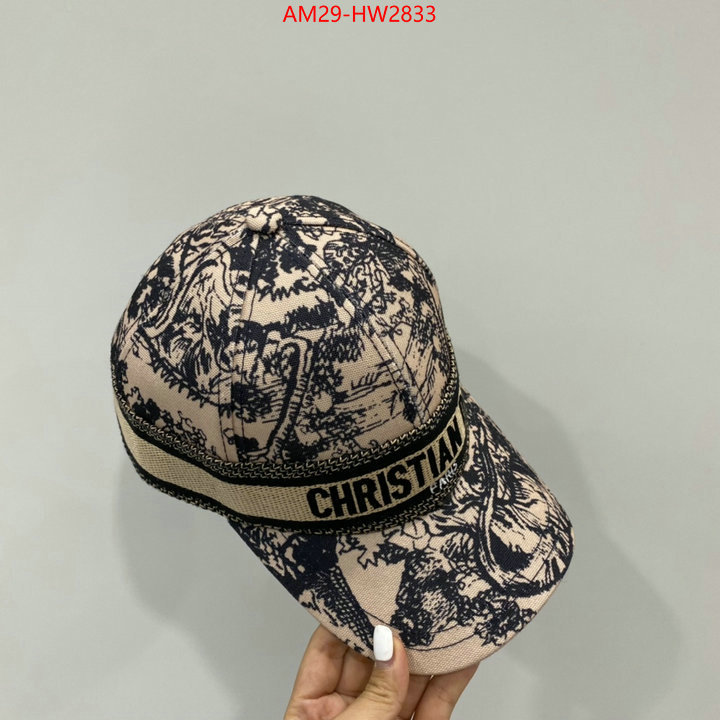 Cap (Hat)-Dior,aaaaa+ quality replica , ID: HW2833,$: 29USD