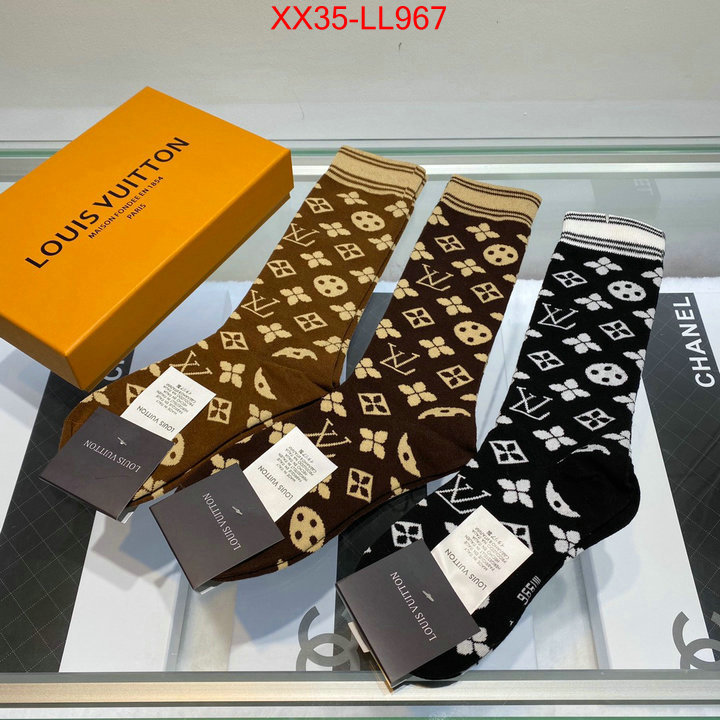 Sock-LV,luxury fashion replica designers , ID: LL967,$:35USD