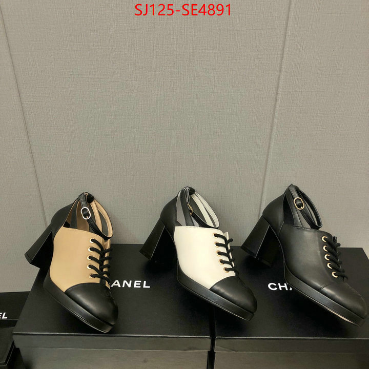 Women Shoes-Chanel,best , ID: SE4891,$: 125USD