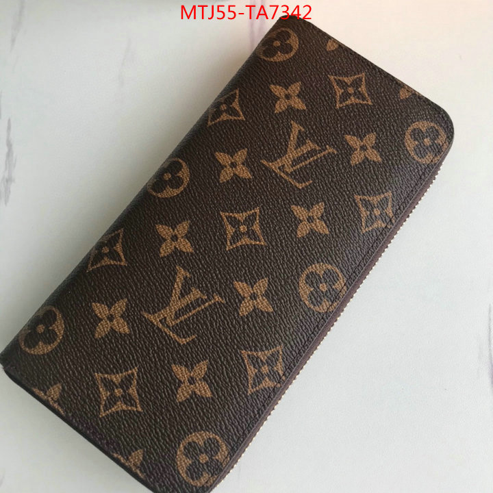 LV Bags(4A)-Wallet,ID: TA7342,$: 55USD