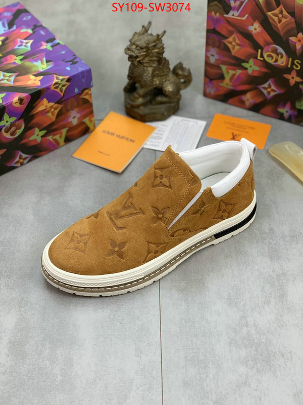 Men Shoes-LV,wholesale imitation designer replicas , ID: SW3074,$: 109USD