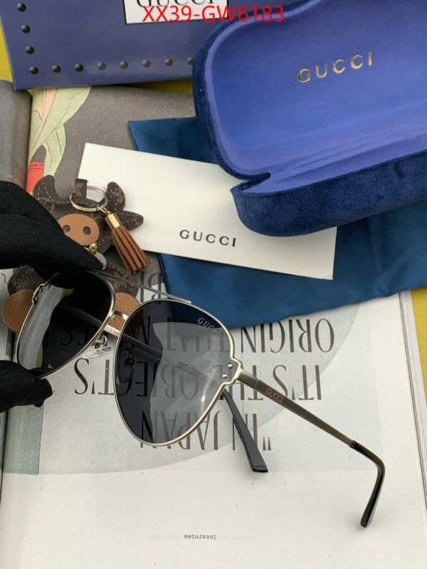 Glasses-Gucci,replica 1:1 , ID: GW6183,$: 39USD