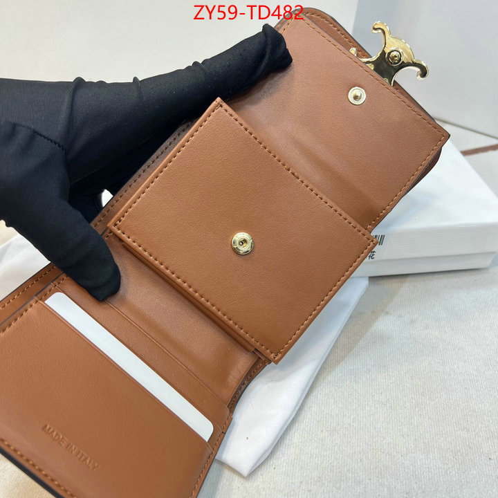 CELINE Bags(4A)-Wallet,mirror quality ,ID: TD482,$: 59USD