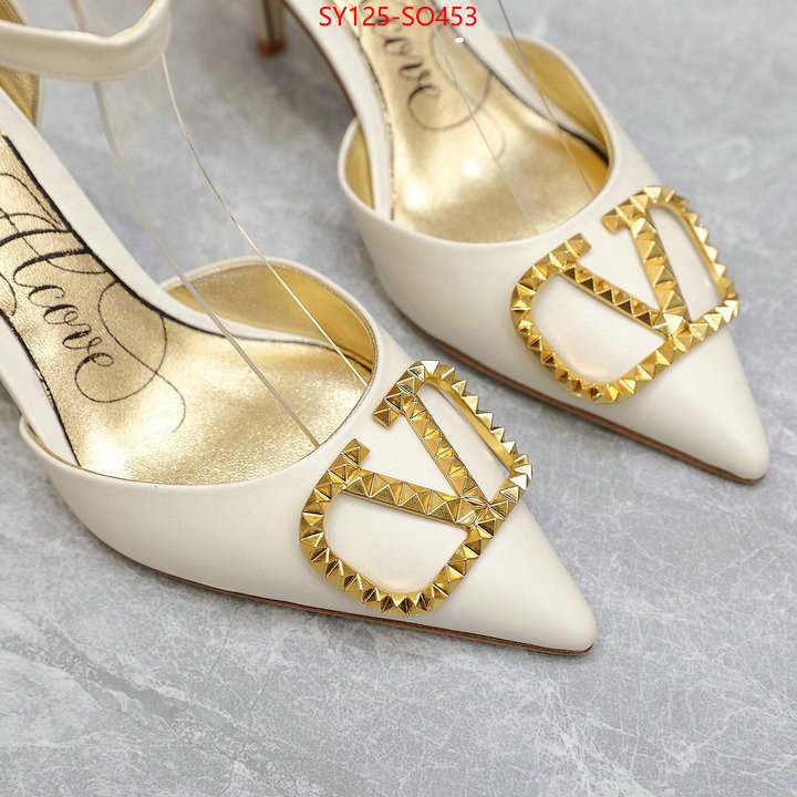 Women Shoes-Valentino,aaaaa+ class replica , ID: SO453,$: 125USD