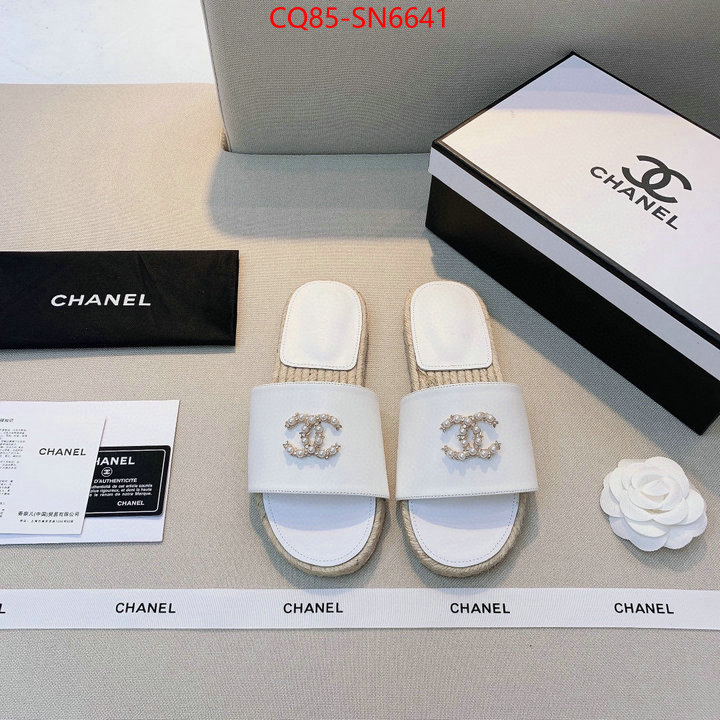 Women Shoes-Chanel,buy best quality replica , ID: SN6641,$: 85USD