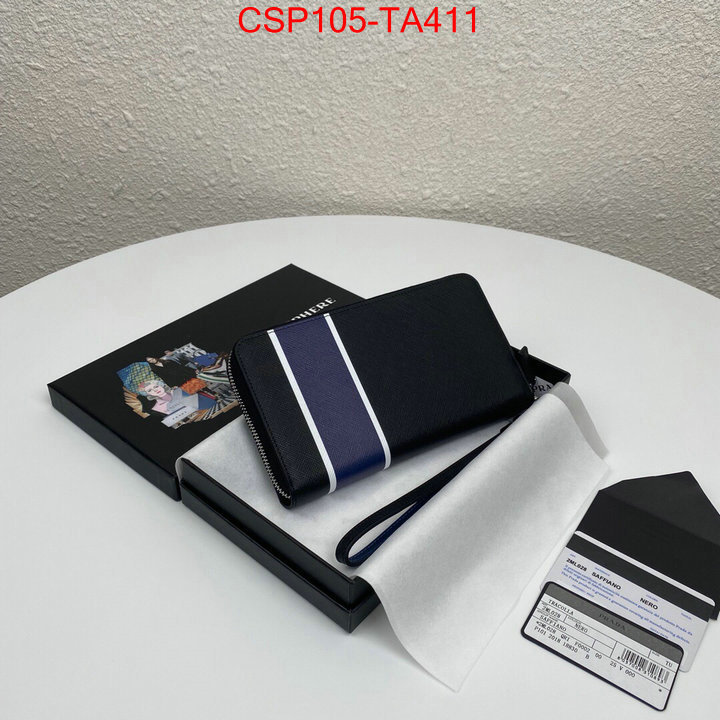 Prada Bags(TOP)-Wallet,ID:TA411,$: 105USD