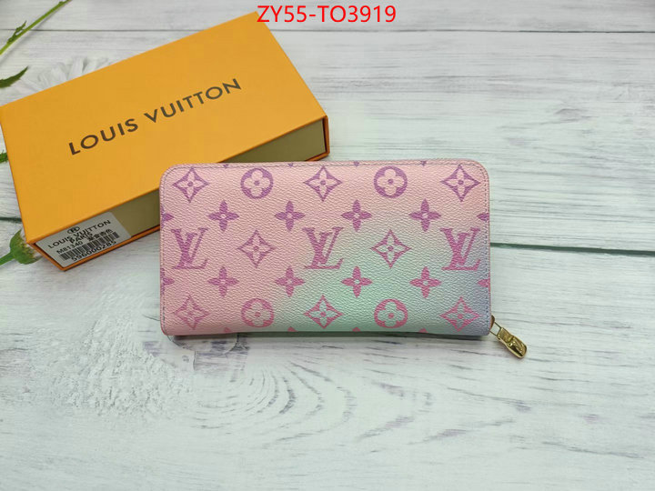 LV Bags(4A)-Wallet,quality aaaaa replica ,ID: TO3919,$: 55USD