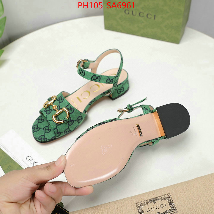 Women Shoes-Gucci,the highest quality fake , ID: SA6961,$: 105USD