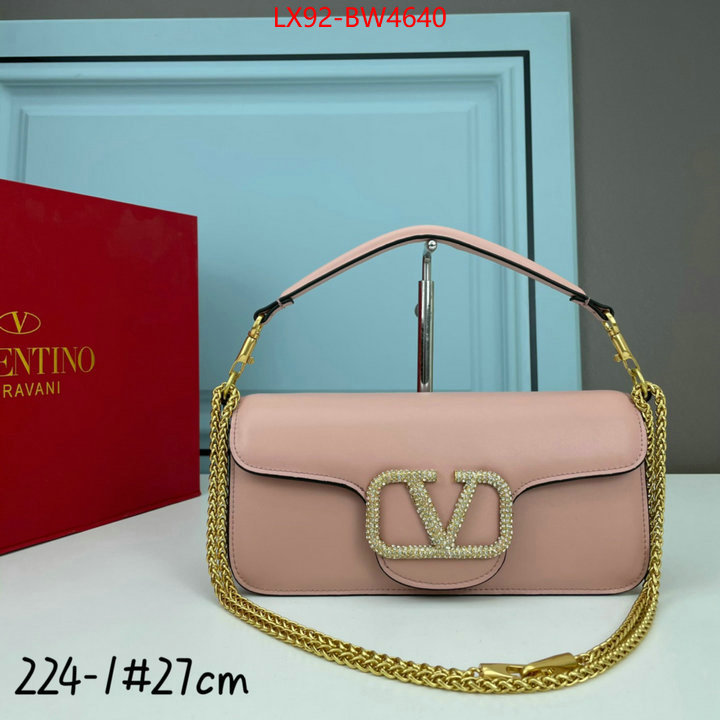 Valentino Bags(4A)-LOC-V Logo ,buy first copy replica ,ID: BW4640,$: 92USD