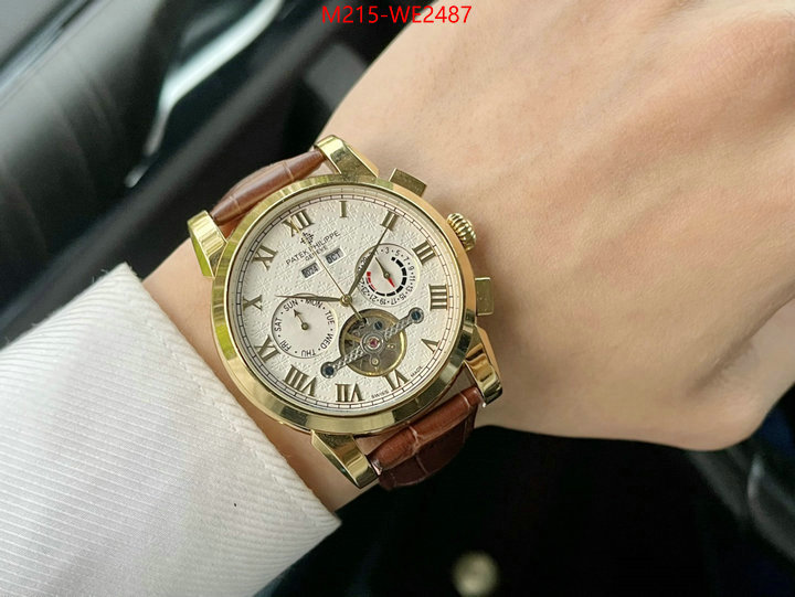 Watch (TOP)-Ptek Ph1ippe,fashion designer , ID: WE2487,$: 215USD