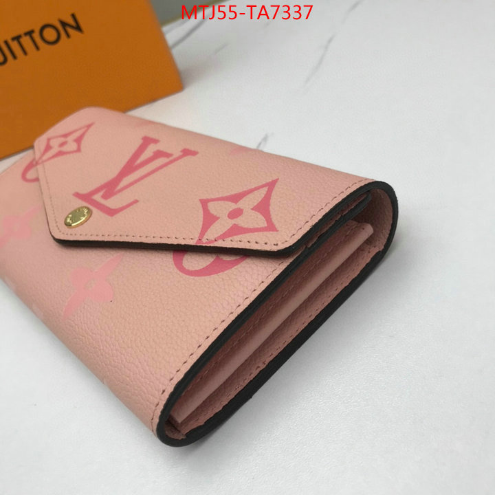 LV Bags(4A)-Wallet,ID: TA7337,$: 55USD