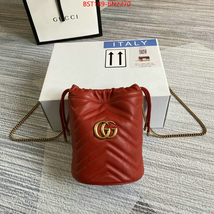 Gucci Bags(TOP)-Marmont,buy best high-quality ,ID: BN2270,$: 189USD