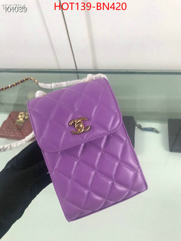 Chanel Bags(TOP)-Diagonal-,ID: BN420,$: 139USD