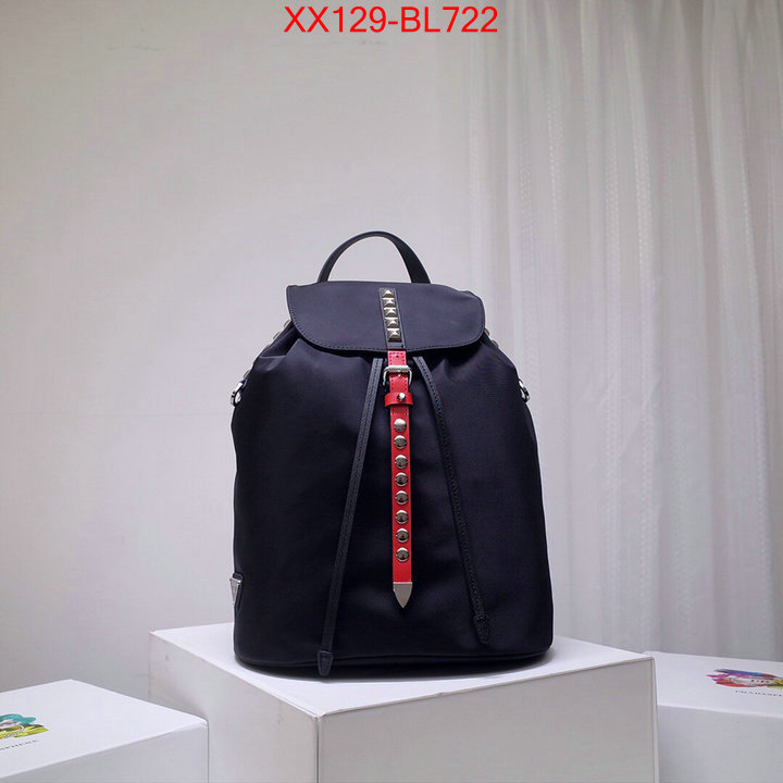 Prada Bags(TOP)-Backpack-,ID: BL722,$:129USD