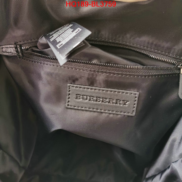 Burberry Bags(TOP)-Backpack-,new 2023 ,ID: BL3759,$: 189USD