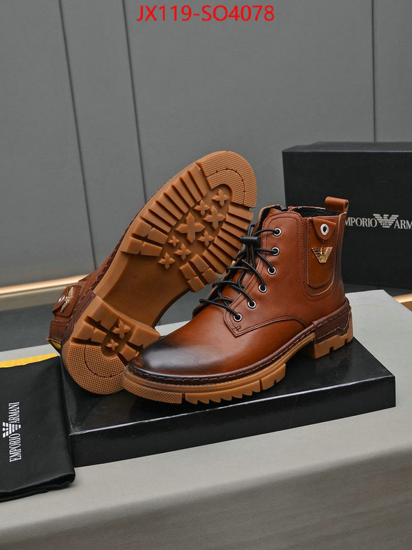 Men Shoes-Armani,high quality , ID: SO4078,$: 119USD