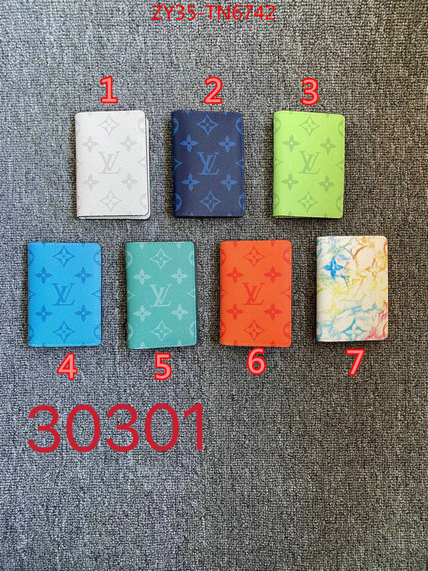 LV Bags(4A)-Wallet,ID: TN6742,$: 35USD