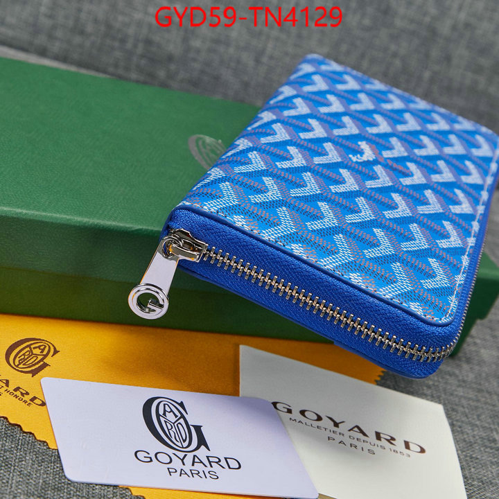 Goyard Bags(4A)-Wallet,aaaaa replica designer ,ID: TN4129,$: 59USD