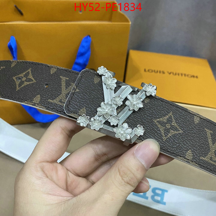 Belts-LV,the best quality replica , ID: PE1834,$: 52USD