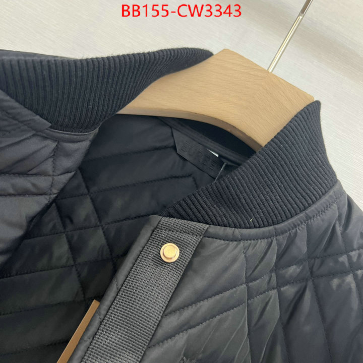 Down jacket Women-Burberry,the top ultimate knockoff , ID: CW3343,$: 155USD