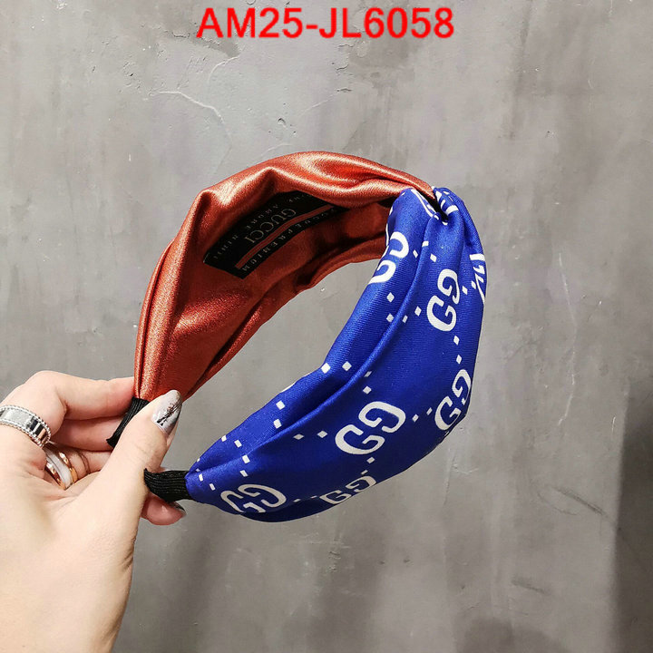 Hair band-Gucci,mirror quality , ID: JL6058,$: 25USD