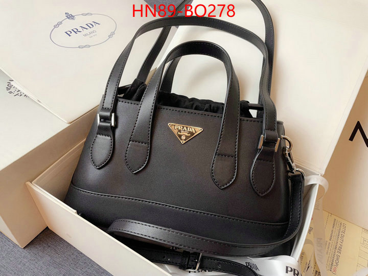 Prada Bags(4A)-Handbag-,best ,ID: BO278,$: 89USD