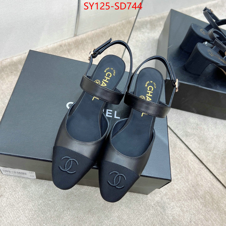 Women Shoes-Chanel,best replica quality , ID: SD744,$: 125USD