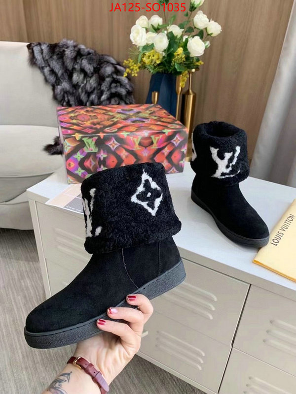 Women Shoes-LV,first copy , ID: SO1035,$: 125USD