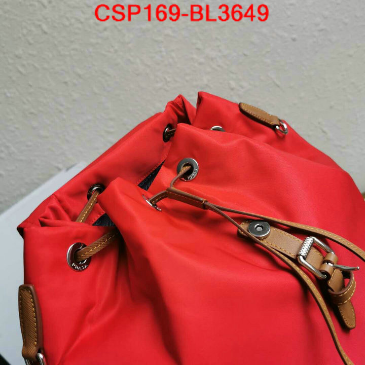 Prada Bags(TOP)-Backpack-,ID: BL3649,$: 169USD