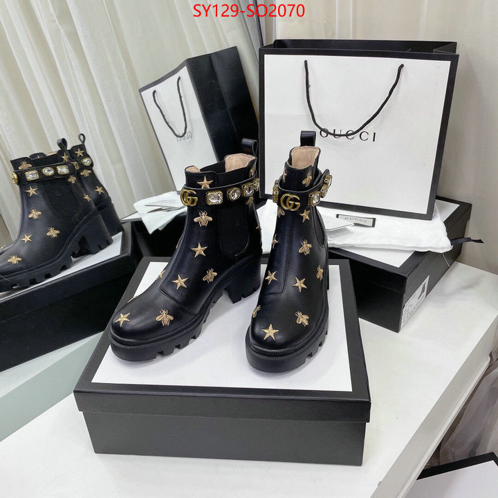 Women Shoes-Gucci,cheap high quality replica , ID: SO2070,$: 129USD