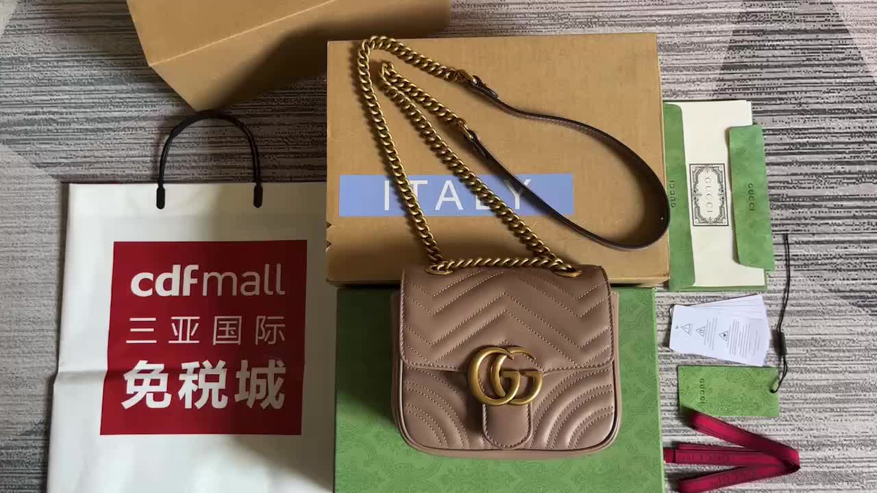 Gucci Bags(TOP)-Marmont,new ,ID: BE1626,$: 219USD