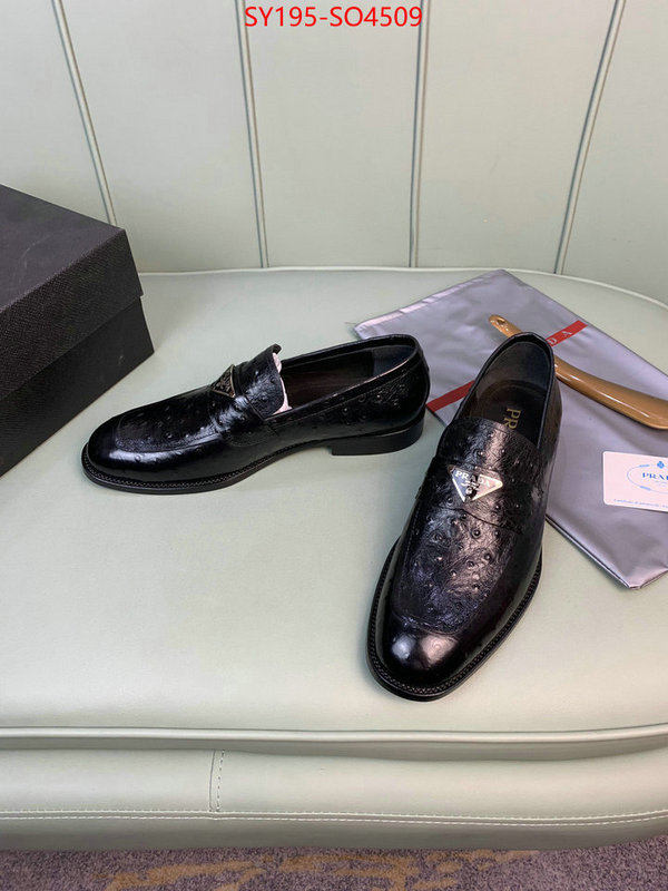 Men Shoes-Prada,first copy , ID: SO4509,$: 195USD