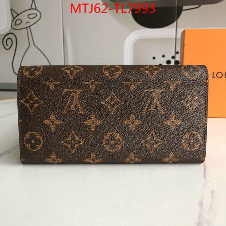 LV Bags(4A)-Wallet,ID: TL7993,$: 62USD