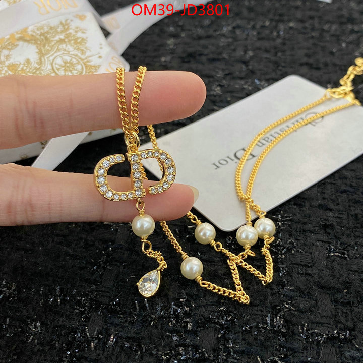 Jewelry-Dior,luxury fashion replica designers , ID: JD3801,$: 39USD