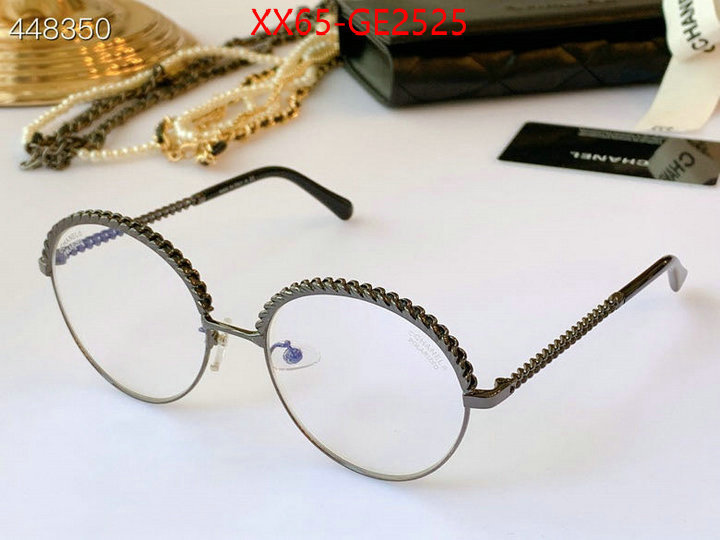 Glasses-Chanel,the highest quality fake , ID: GE2525,$: 65USD