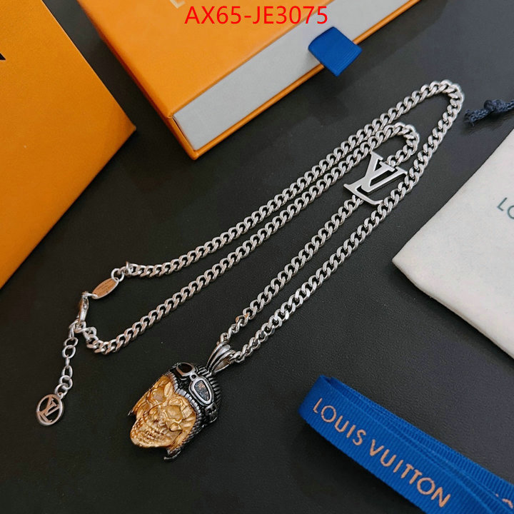 Jewelry-LV,2023 replica wholesale cheap sales online , ID: JE3075,$: 65USD